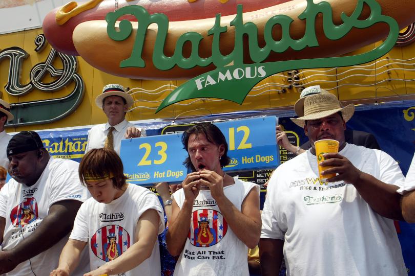 nathan's hot dog