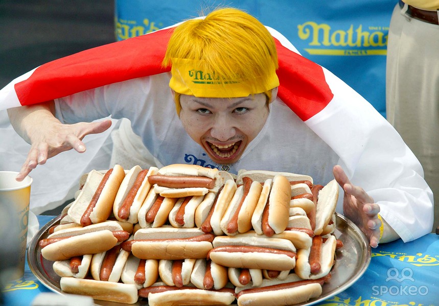 Nathan's hot dogs