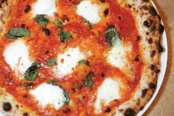 They’re also known for amazing Margherita pizza…