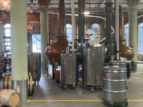 Tour and learn about their distilling process...
